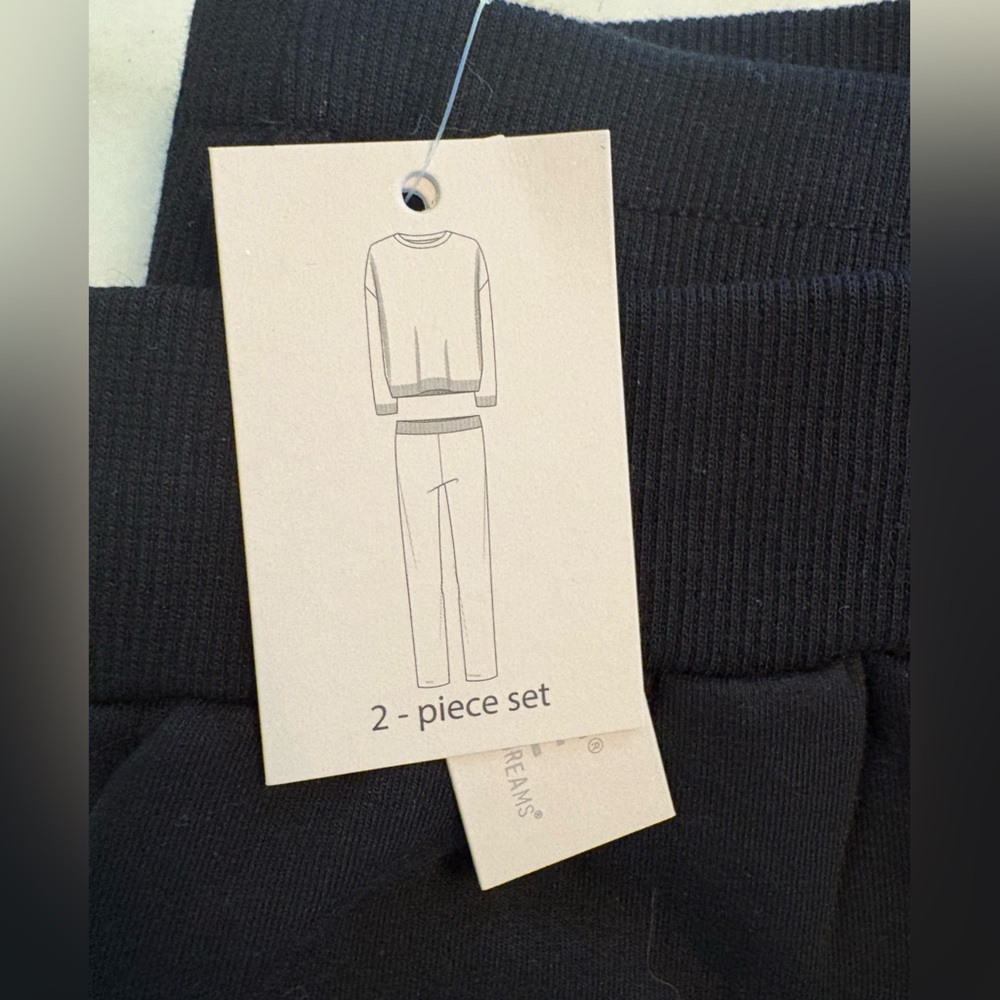 NWT Barefoot Dreams Lounge Set - Black - Size S - Picture 7 of 10
